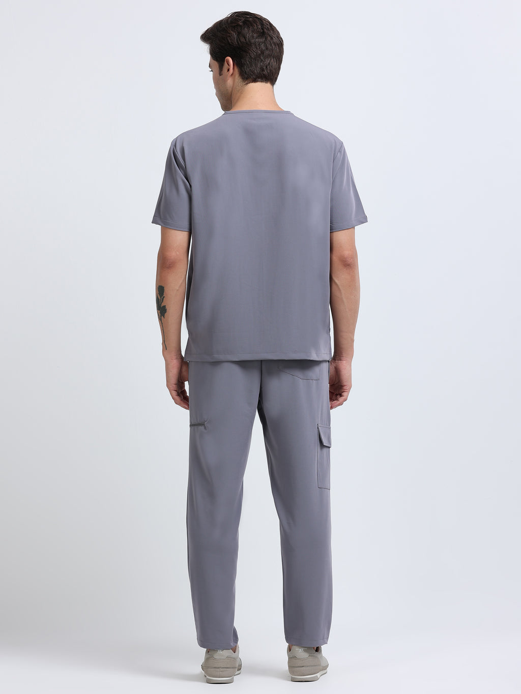 Side Walking View with Zippered Pocket