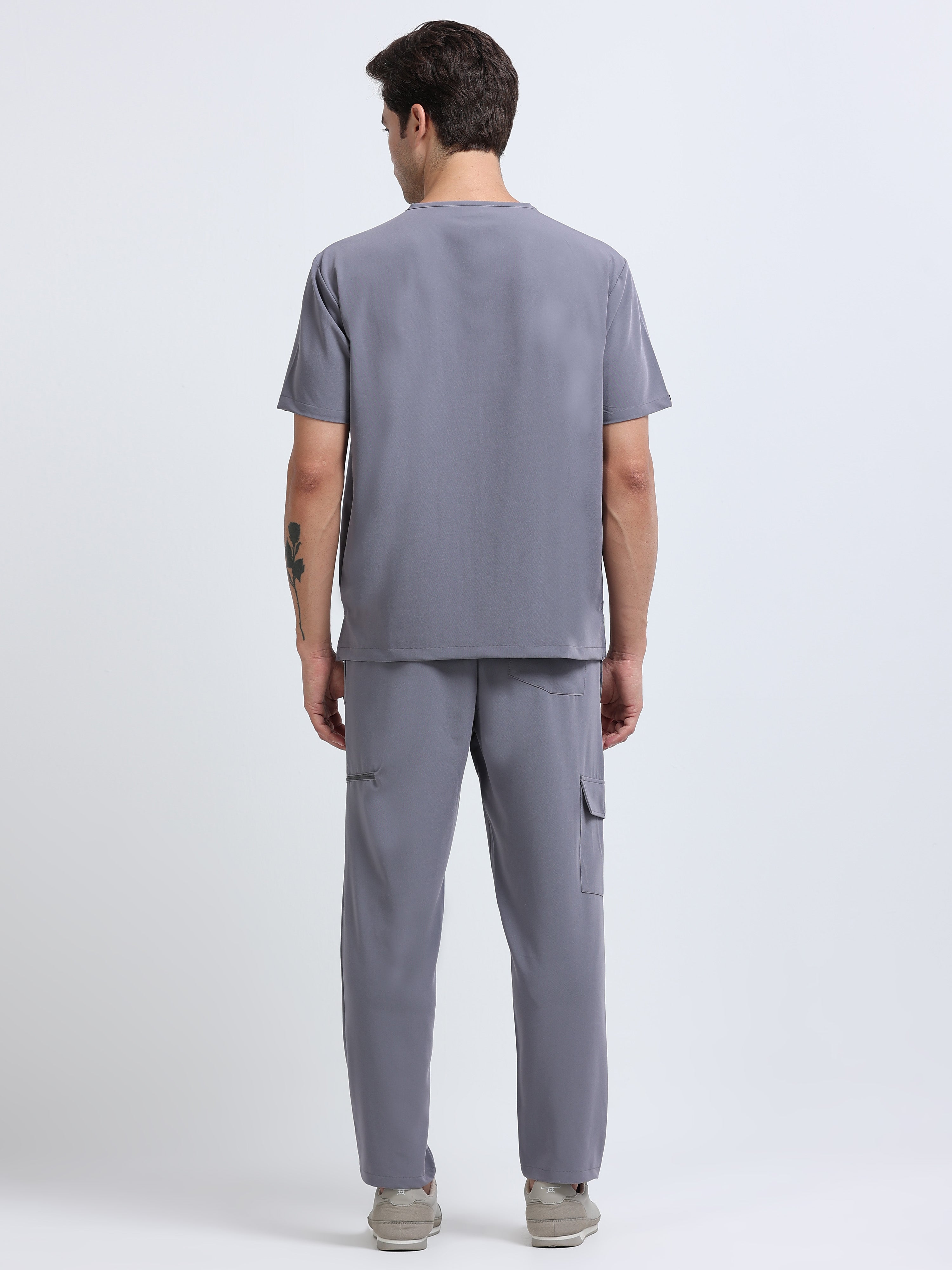 Side Walking View with Zippered Pocket